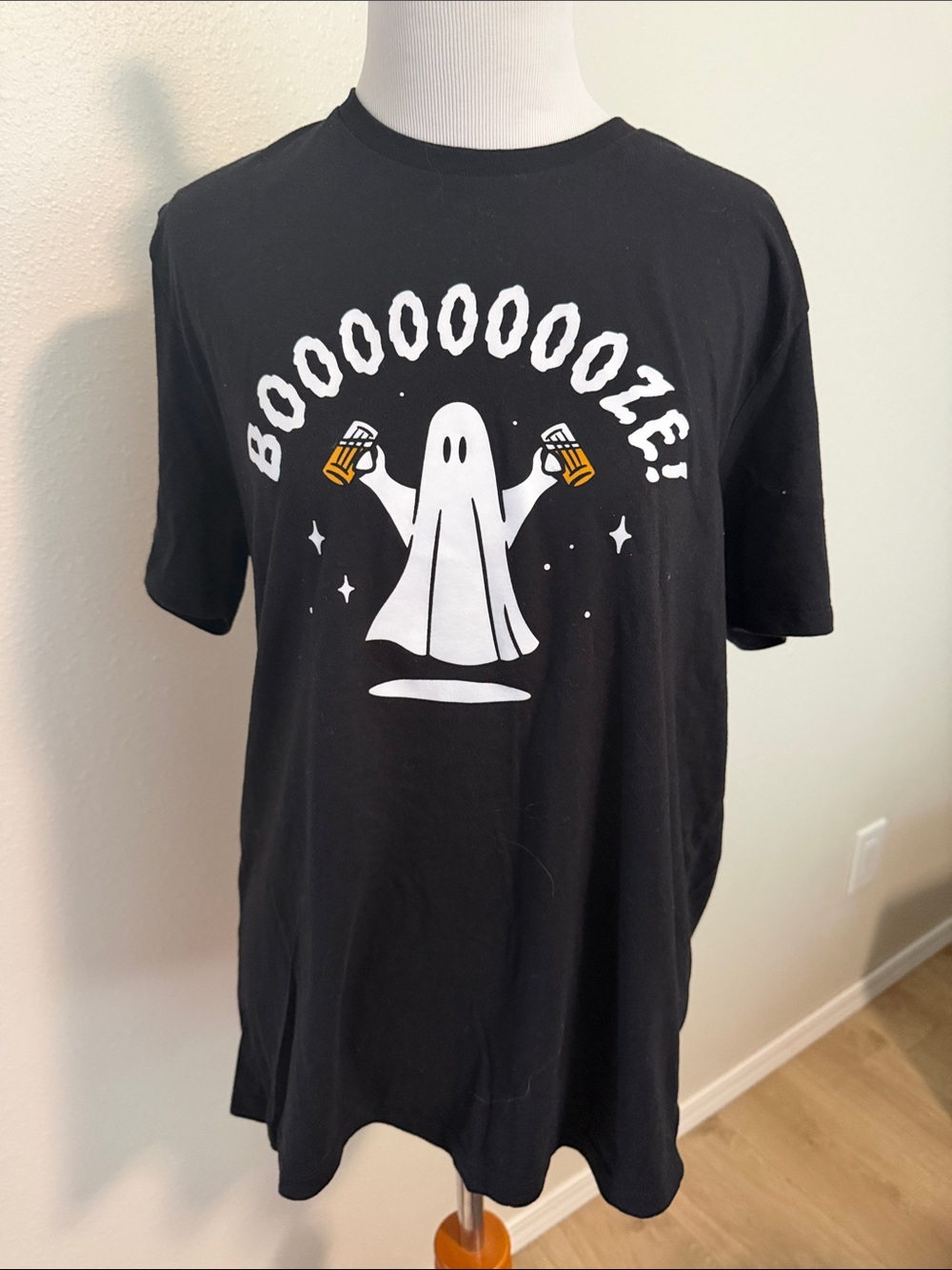 Old Navy Black Ghost Graphic Short-Sleeve Tee
